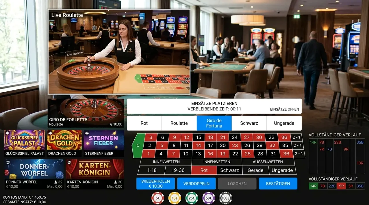 Live Casino — Lucky Block